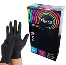 SangGig Рукавички Вініловые М (Чорні)